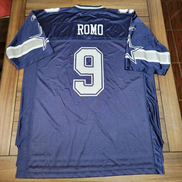 Onfield Reebok Dallas Cowboys Jersey 9 Romo - Size XL - Picture 5 of 8